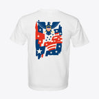 100% American Made Urban Patriot Brushstroke Tee - Union Sewn Eagle Flag Shirt - Unisex - My Maga Swag