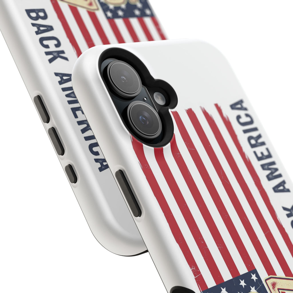 Patriotic Trump Phone Case - America First "Taking Back America" Design