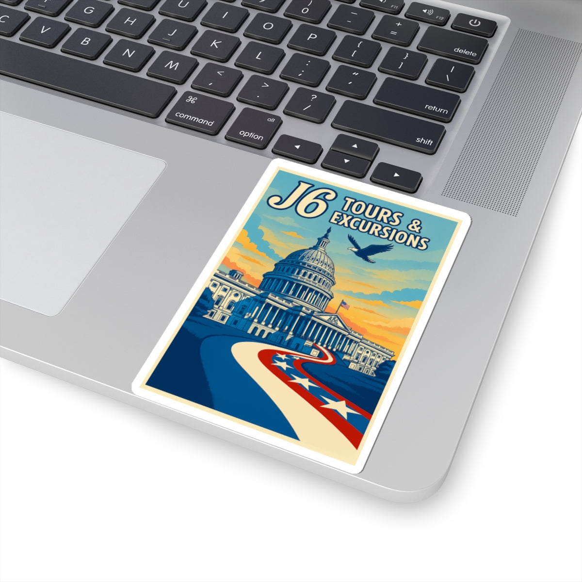 Patriotic Political Vinyl Sticker - Premium Waterproof Decal for Cars, Laptops, Water Bottles - American Made