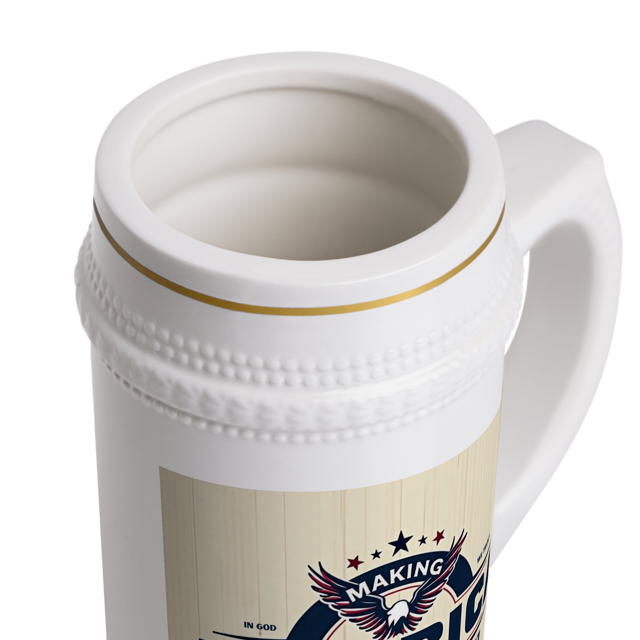 Trump "Making America Great Again" Beer Stein | Patriotic MAGA