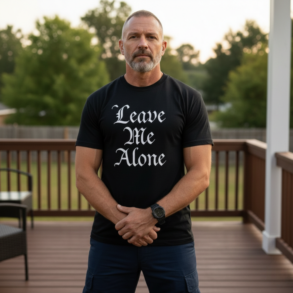 Leave Me Alone T-Shirt - Declaration of Independence - Anti-Government Statement
