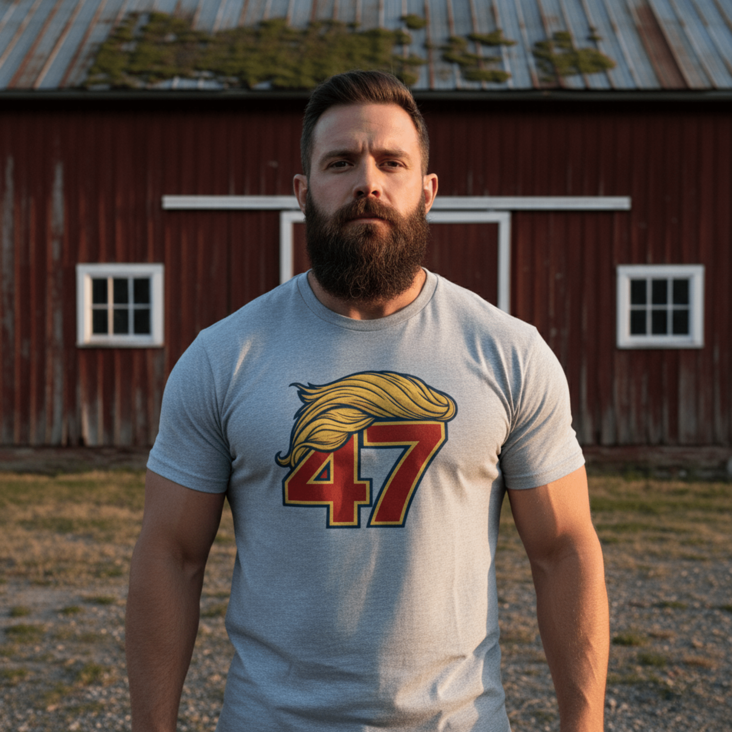 47 T-Shirt - Made in America - 100% Cotton - My Maga Swag