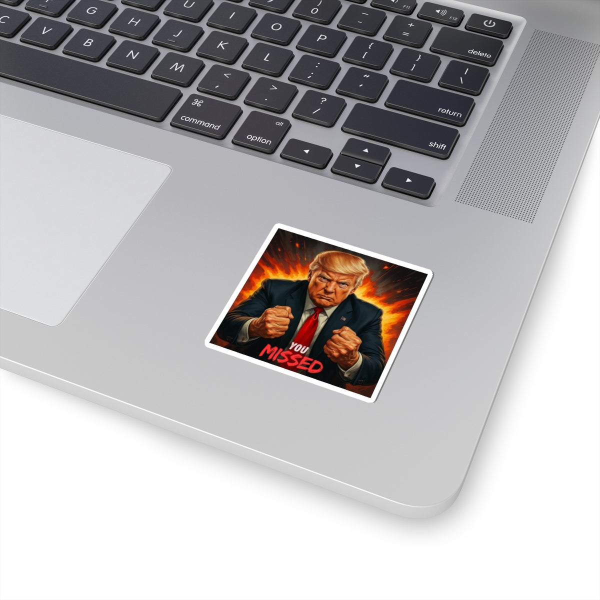 Trump "You Missed" MAGA Sticker - Perfect for Laptops, Bumper, & More