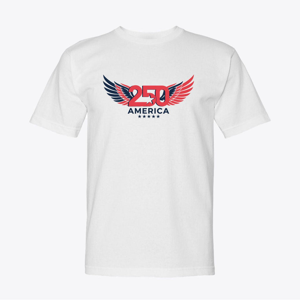 America 250 Patriotic Wings T-Shirt | USA 250th Anniversary Graphic Tee - My Maga Swag