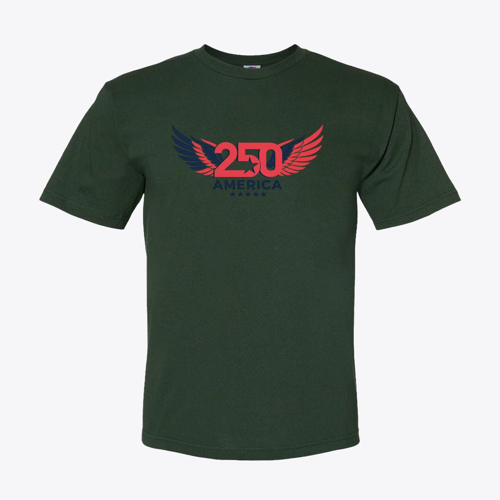 America 250 Patriotic Wings T-Shirt | USA 250th Anniversary Graphic Tee - My Maga Swag