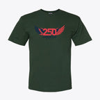 America 250 Patriotic Wings T-Shirt | USA 250th Anniversary Graphic Tee - My Maga Swag