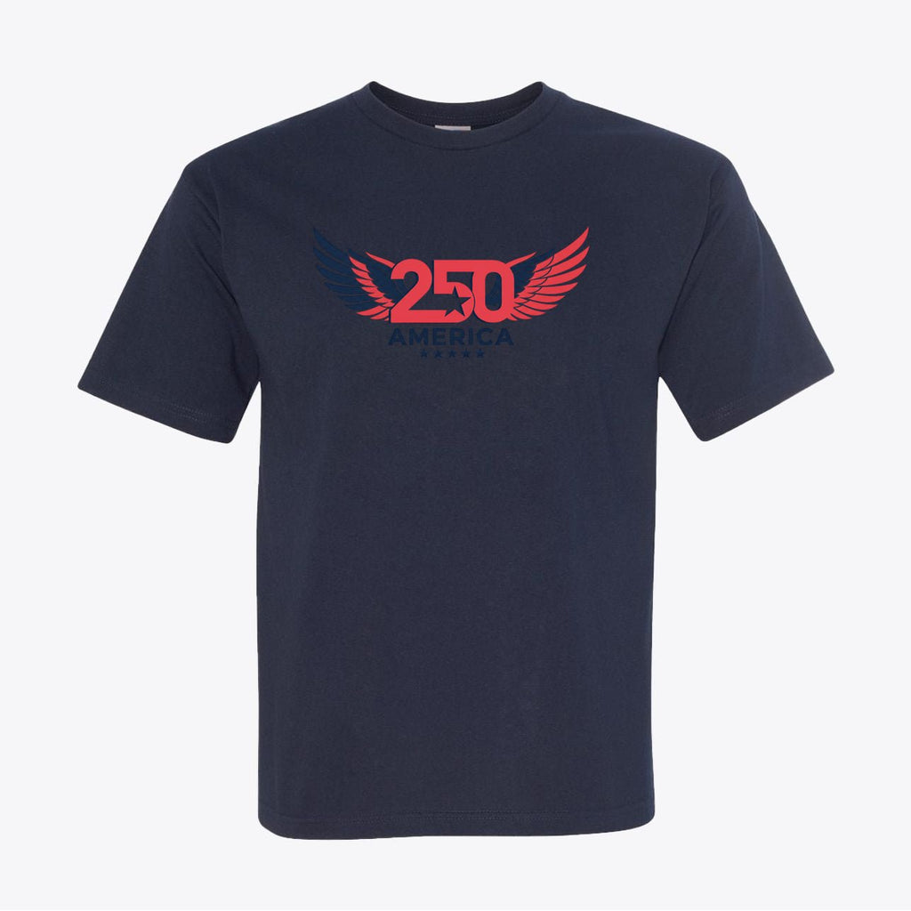 America 250 Patriotic Wings T-Shirt | USA 250th Anniversary Graphic Tee - My Maga Swag