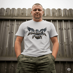 America First Patriotic Eagle T-Shirt | American Flag Apparel - Unisex Cotton T-Shirt - My Maga Swag