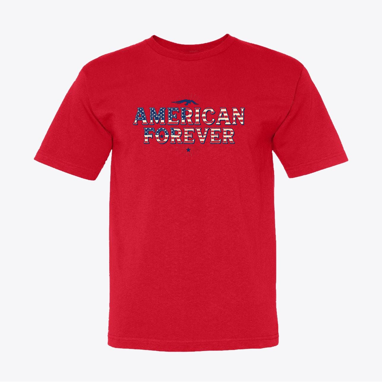 AMERICAN FOREVER Patriotic Eagle T-Shirt – American Pride Tee - My Maga Swag