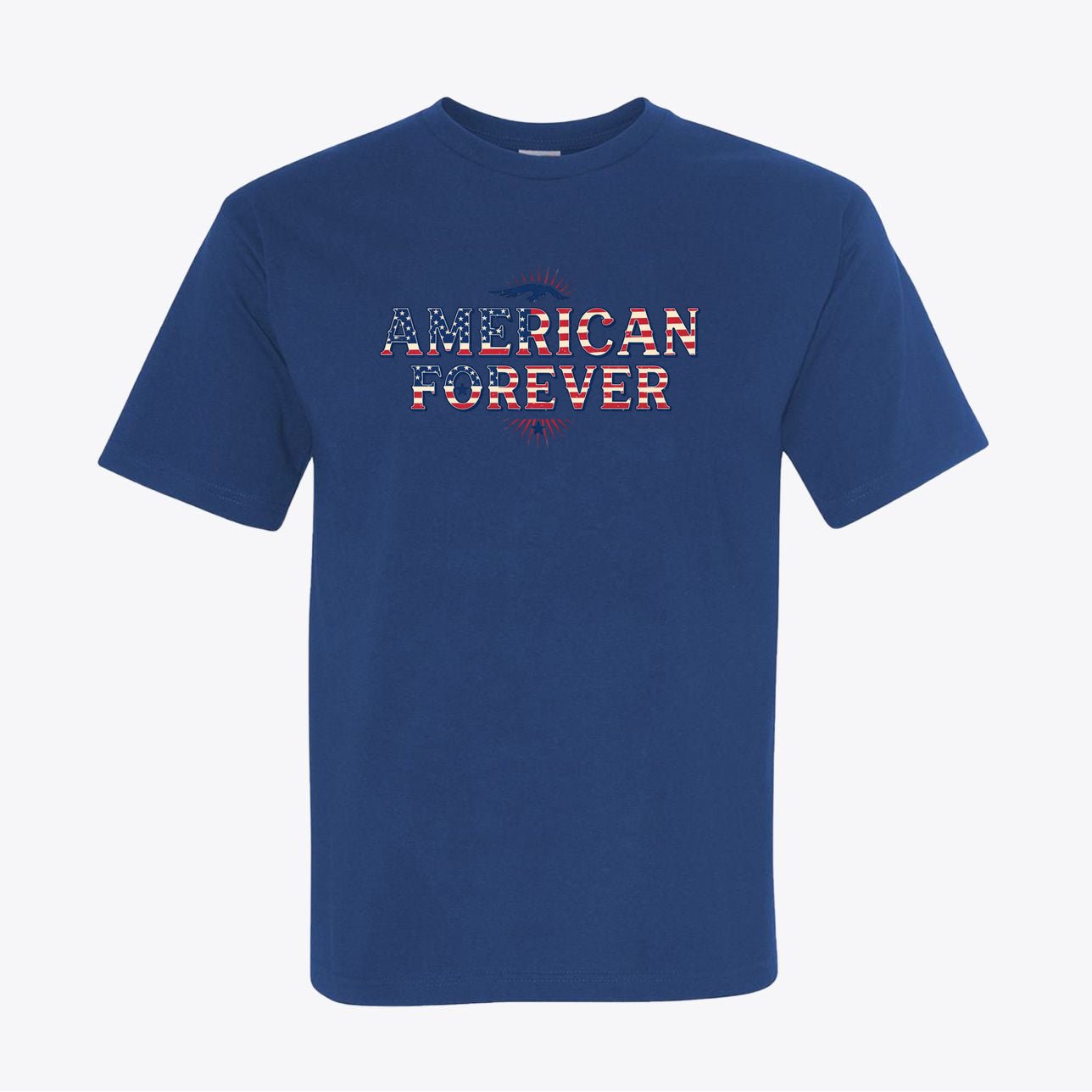 AMERICAN FOREVER Patriotic Eagle T-Shirt – American Pride Tee - My Maga Swag