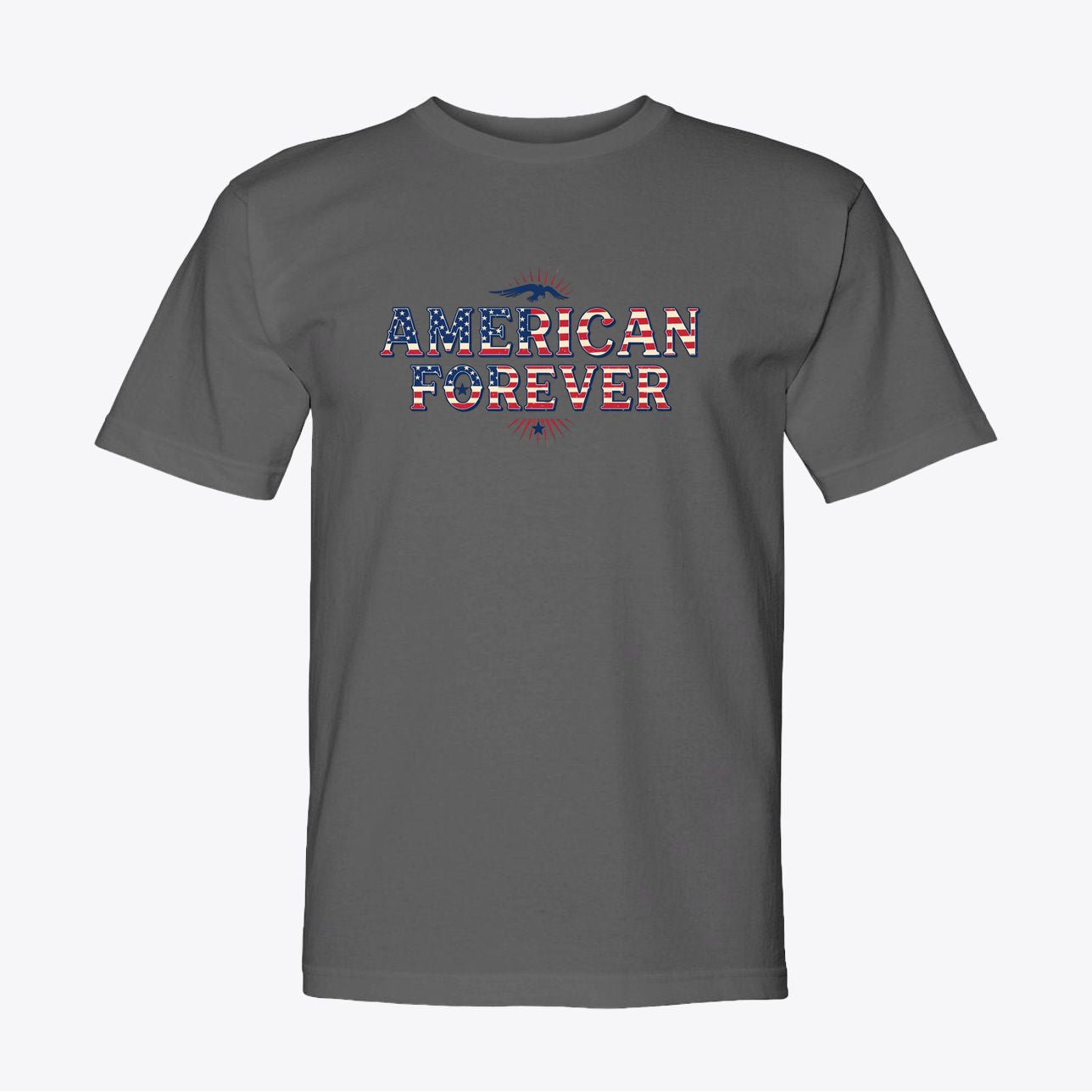 AMERICAN FOREVER Patriotic Eagle T-Shirt – American Pride Tee - My Maga Swag