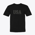 Blackout USA Eagle Graphic Tee 100% American Made Blackout USA Eagle Tee – Stealth Tactical Shirt – Union Sewn Unisex - My Maga Swag