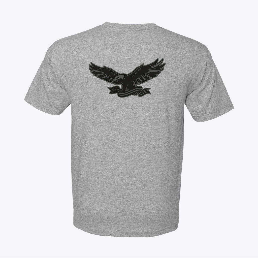 Blackout USA Eagle Graphic Tee 100% American Made Blackout USA Eagle Tee – Stealth Tactical Shirt – Union Sewn Unisex - My Maga Swag