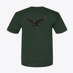 Blackout USA Eagle Graphic Tee 100% American Made Blackout USA Eagle Tee – Stealth Tactical Shirt – Union Sewn Unisex - My Maga Swag