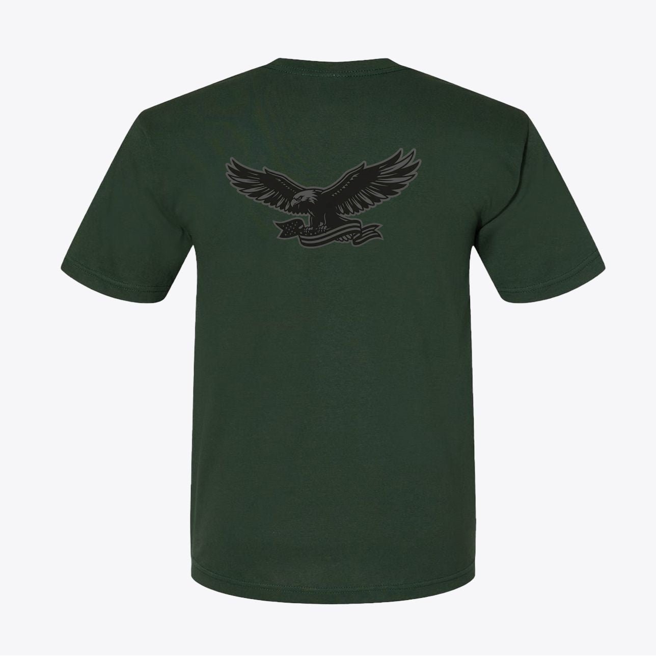 Blackout USA Eagle Graphic Tee 100% American Made Blackout USA Eagle Tee – Stealth Tactical Shirt – Union Sewn Unisex - My Maga Swag