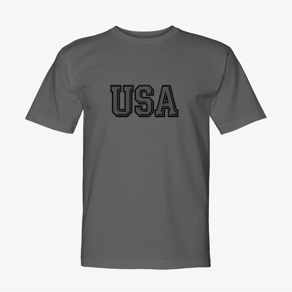 Blackout USA Eagle Graphic Tee 100% American Made Blackout USA Eagle Tee – Stealth Tactical Shirt – Union Sewn Unisex - My Maga Swag