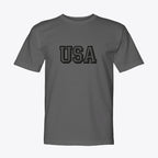 Blackout USA Eagle Graphic Tee 100% American Made Blackout USA Eagle Tee – Stealth Tactical Shirt – Union Sewn Unisex - My Maga Swag