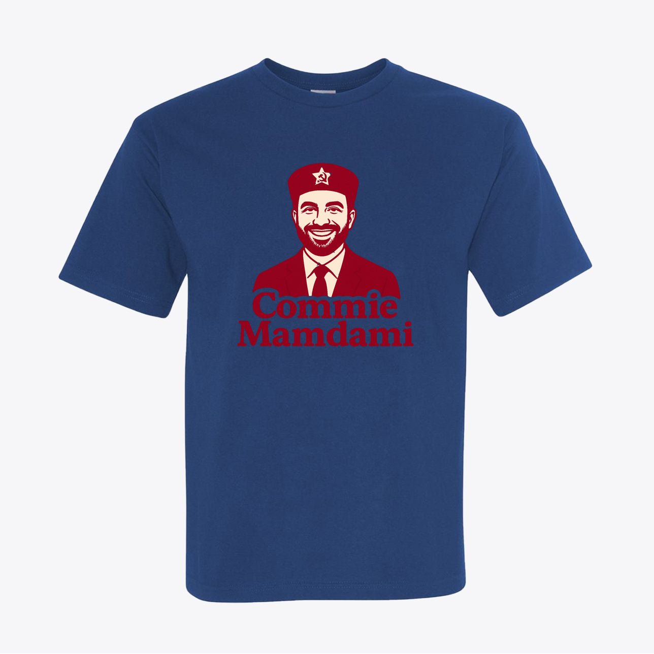 Commie Mamdami Funny Communist Parody T-Shirt - Unisex Cotton Tee - Political Humor Shirt - My Maga Swag