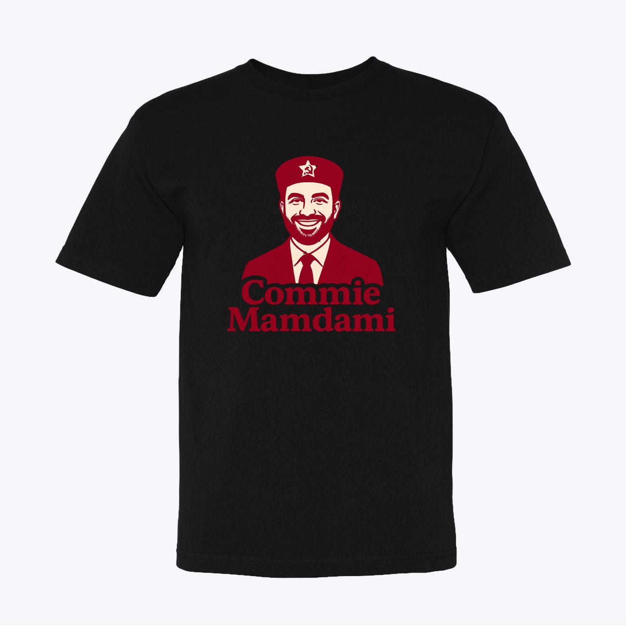 Commie Mamdami Funny Communist Parody T-Shirt - Unisex Cotton Tee - Political Humor Shirt - My Maga Swag