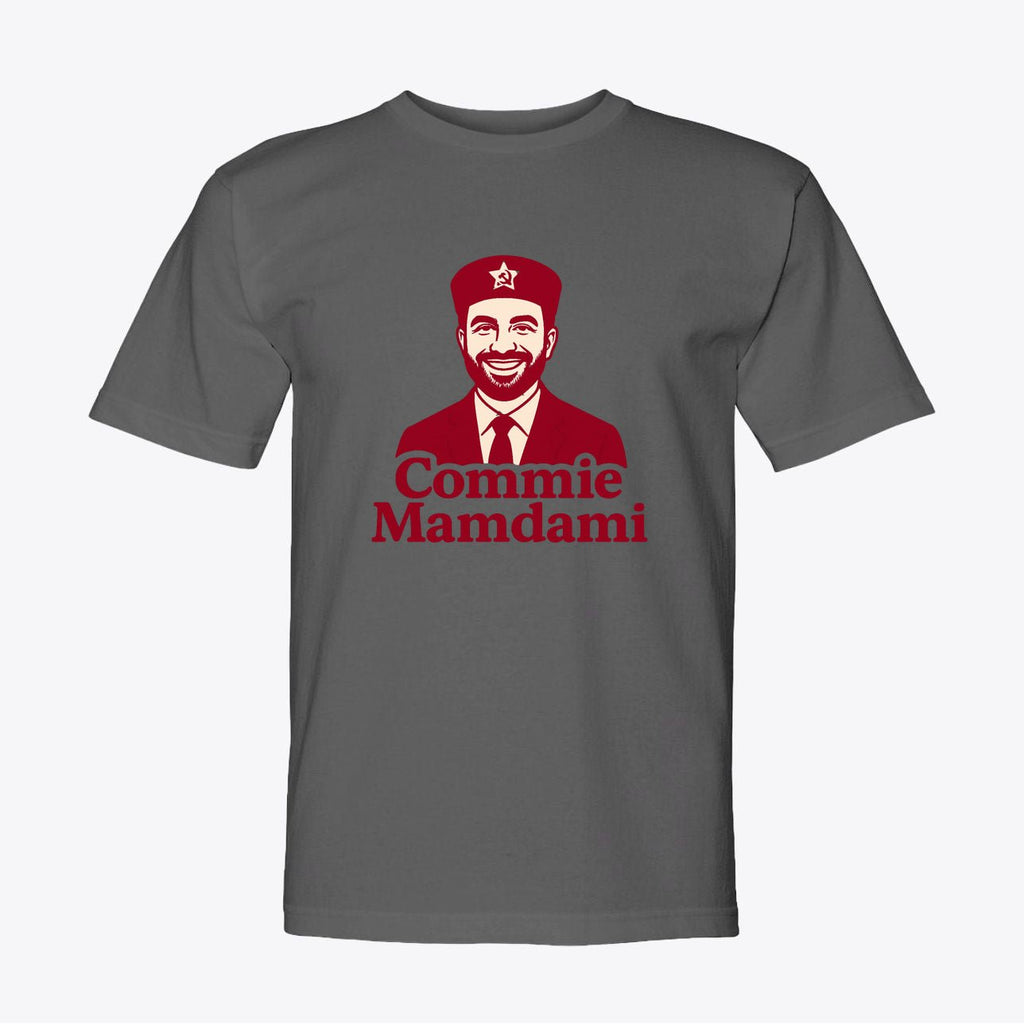 Commie Mamdami Funny Communist Parody T-Shirt - Unisex Cotton Tee - Political Humor Shirt - My Maga Swag