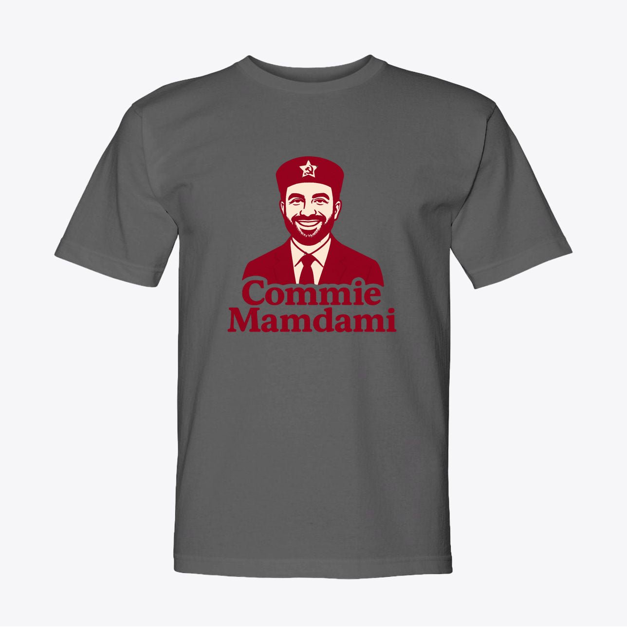Commie Mamdami Funny Communist Parody T-Shirt - Unisex Cotton Tee - Political Humor Shirt - My Maga Swag