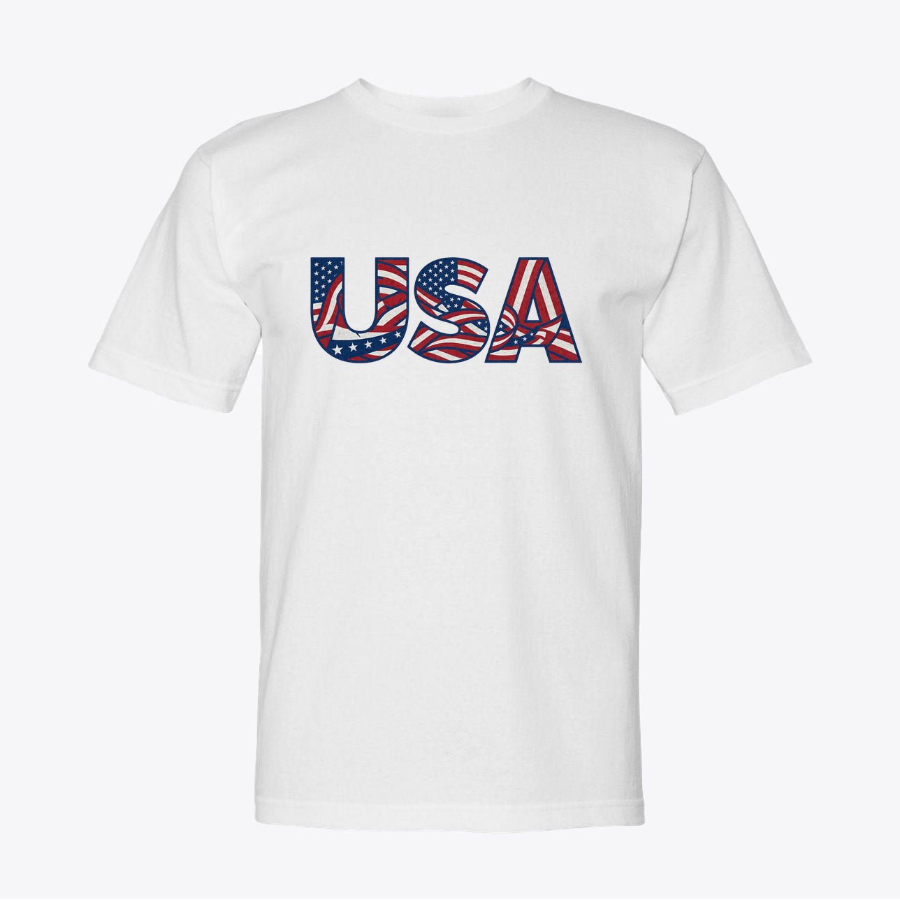 Dynamic Liberty Flow Graphic Tee 100% American Made Dynamic Liberty Flow Tee – Abstract Flag Design – Union Sewn Unisex - My Maga Swag