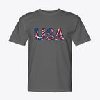 Dynamic Liberty Flow Graphic Tee 100% American Made Dynamic Liberty Flow Tee – Abstract Flag Design – Union Sewn Unisex - My Maga Swag