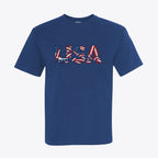 Dynamic Liberty Flow Graphic Tee 100% American Made Dynamic Liberty Flow Tee – Abstract Flag Design – Union Sewn Unisex - My Maga Swag