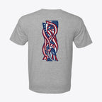 Dynamic Liberty Flow Graphic Tee 100% American Made Dynamic Liberty Flow Tee – Abstract Flag Design – Union Sewn Unisex - My Maga Swag