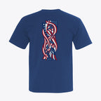 Dynamic Liberty Flow Graphic Tee 100% American Made Dynamic Liberty Flow Tee – Abstract Flag Design – Union Sewn Unisex - My Maga Swag