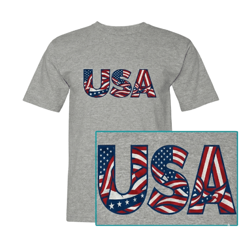 Dynamic Liberty Flow Graphic Tee - My Maga Swag