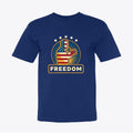 Freedom Patriotic T-Shirt - American Flag Fist Design - Unixex Cotton Tee - My Maga Swag