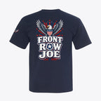 Front Row Joe Patriotic Eagle T-Shirt – American Flag Shield Design - My Maga Swag