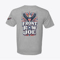 Front Row Joe Patriotic Eagle T-Shirt – American Flag Shield Design - My Maga Swag