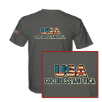 God Bless America Logo Tee - My Maga Swag