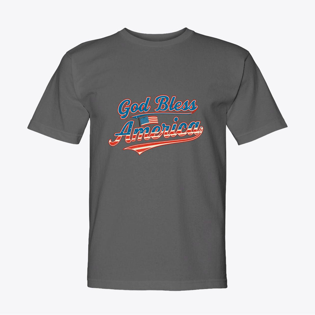 God Bless America T-Shirt - Patriotic USA Flag Tee - My Maga Swag