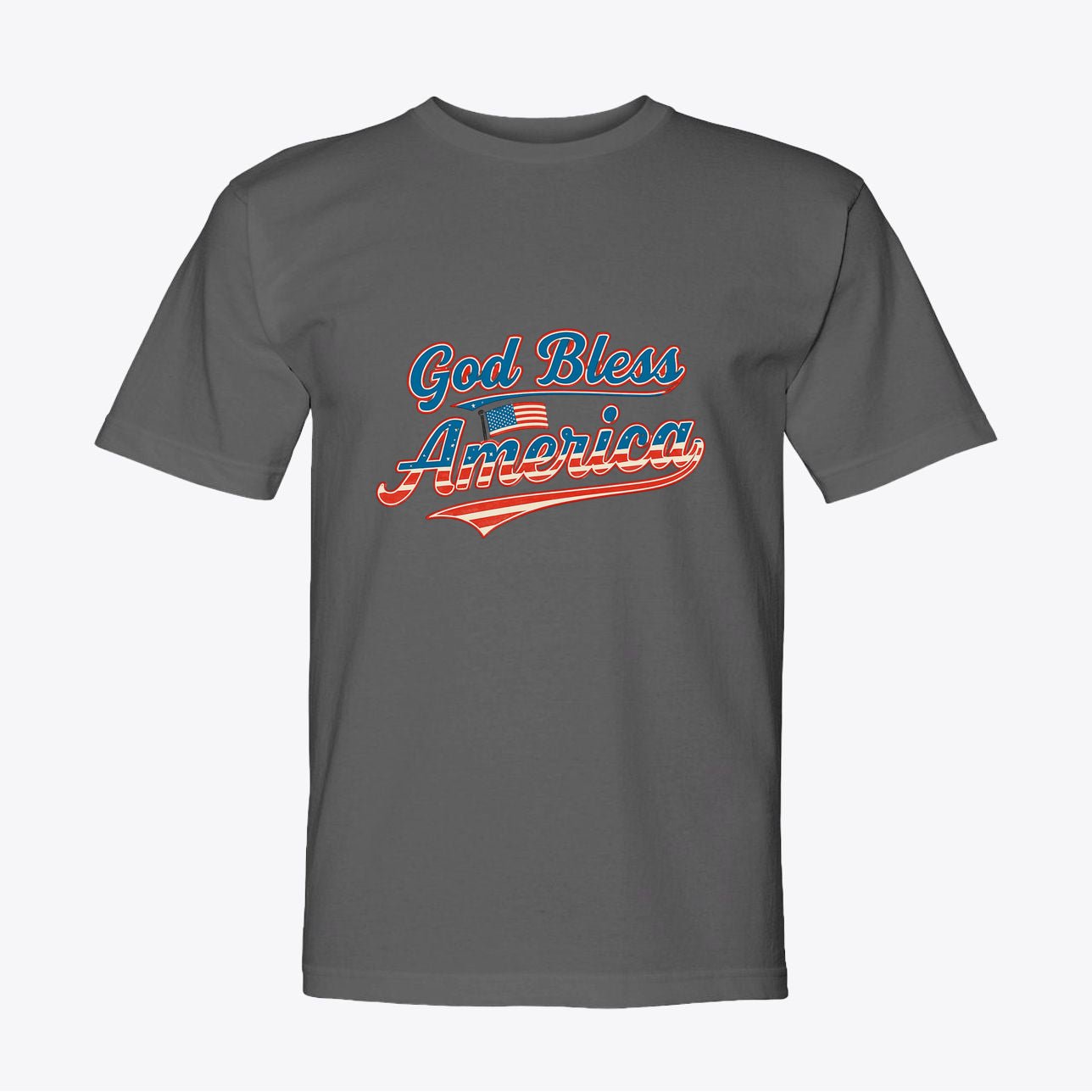 God Bless America T-Shirt - Patriotic USA Flag Tee - My Maga Swag