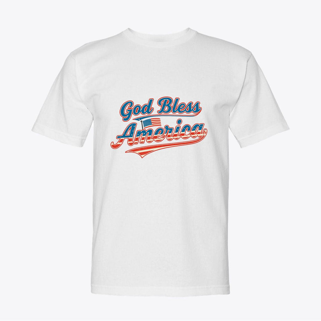 God Bless America T-Shirt - Patriotic USA Flag Tee - My Maga Swag