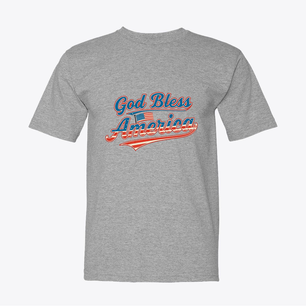 God Bless America T-Shirt - Patriotic USA Flag Tee - My Maga Swag