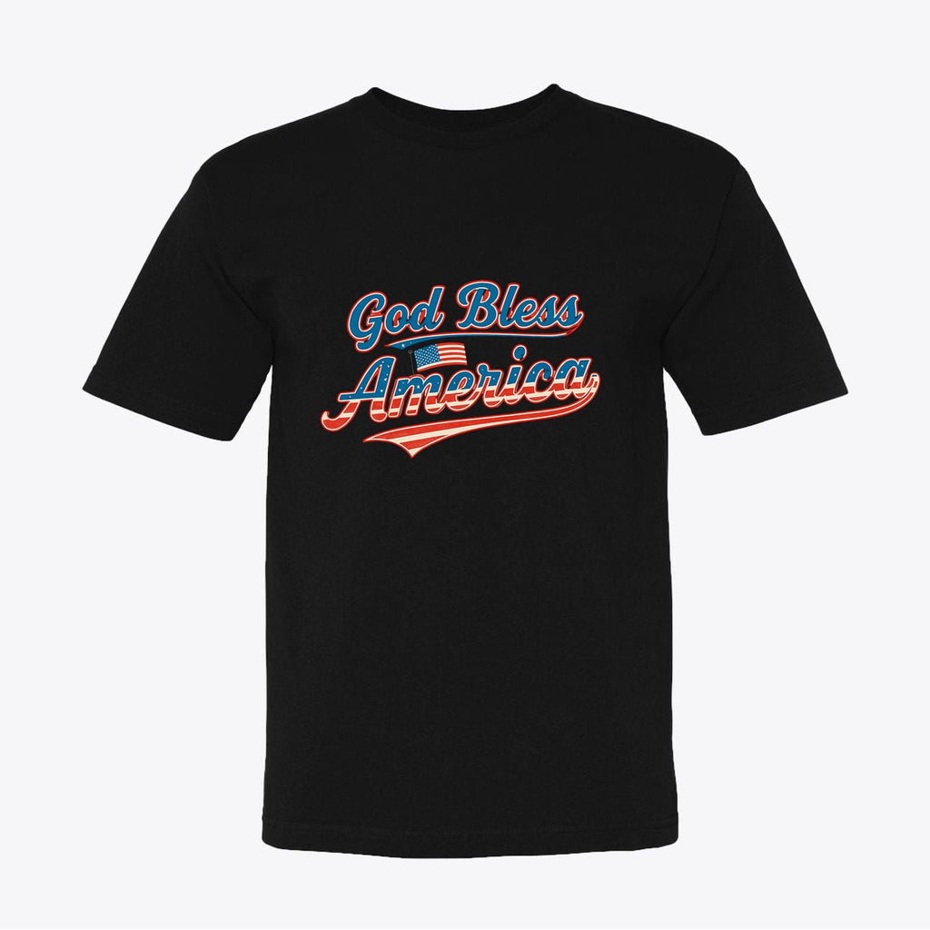 God Bless America T-Shirt - Patriotic USA Flag Tee - My Maga Swag
