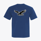 Heritage USA Eagle Graphic Tee 100% American Made Heritage USA Eagle Tee – Athletic Patriotic Shirt – Union Sewn Unisex - My Maga Swag