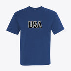 Heritage USA Eagle Graphic Tee 100% American Made Heritage USA Eagle Tee – Athletic Patriotic Shirt – Union Sewn Unisex - My Maga Swag