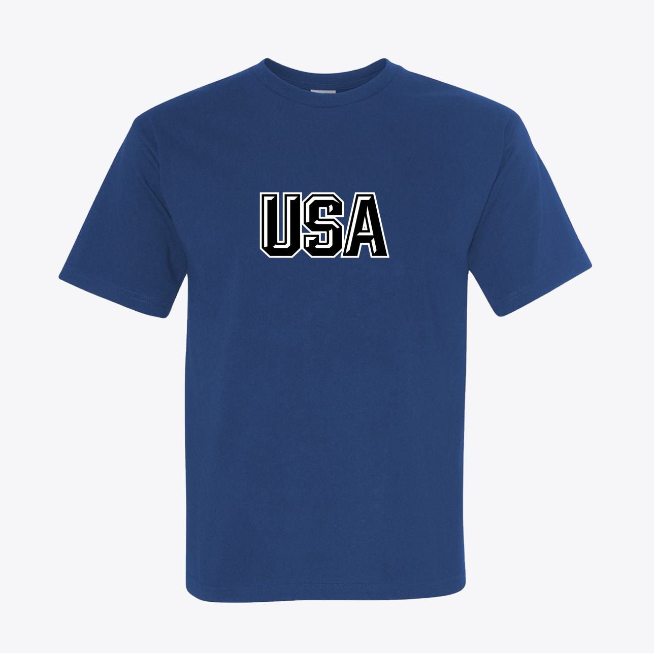 Heritage USA Eagle Graphic Tee 100% American Made Heritage USA Eagle Tee – Athletic Patriotic Shirt – Union Sewn Unisex - My Maga Swag