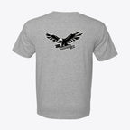 Heritage USA Eagle Graphic Tee 100% American Made Heritage USA Eagle Tee – Athletic Patriotic Shirt – Union Sewn Unisex - My Maga Swag