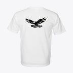 Heritage USA Eagle Graphic Tee 100% American Made Heritage USA Eagle Tee – Athletic Patriotic Shirt – Union Sewn Unisex - My Maga Swag