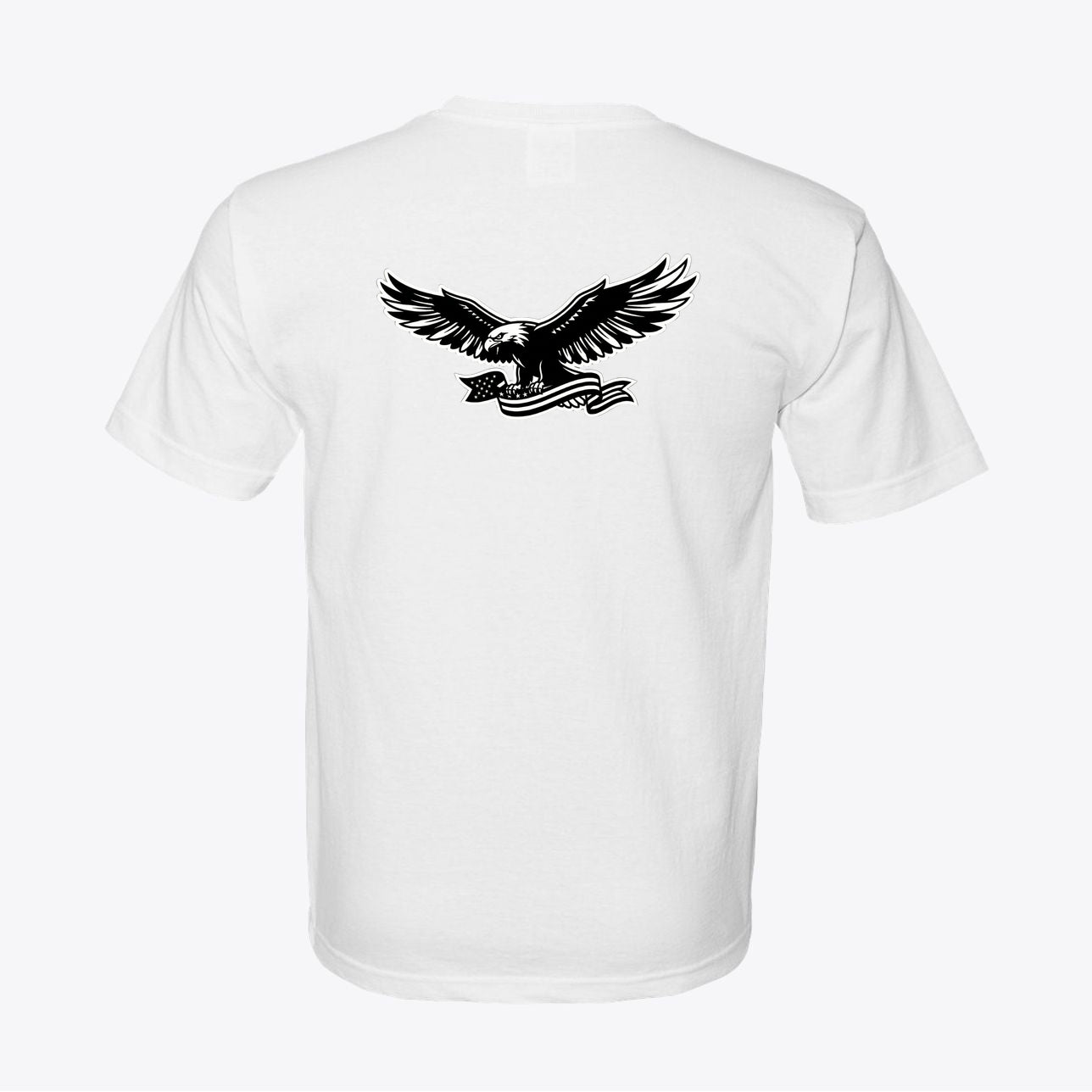 Heritage USA Eagle Graphic Tee 100% American Made Heritage USA Eagle Tee – Athletic Patriotic Shirt – Union Sewn Unisex - My Maga Swag