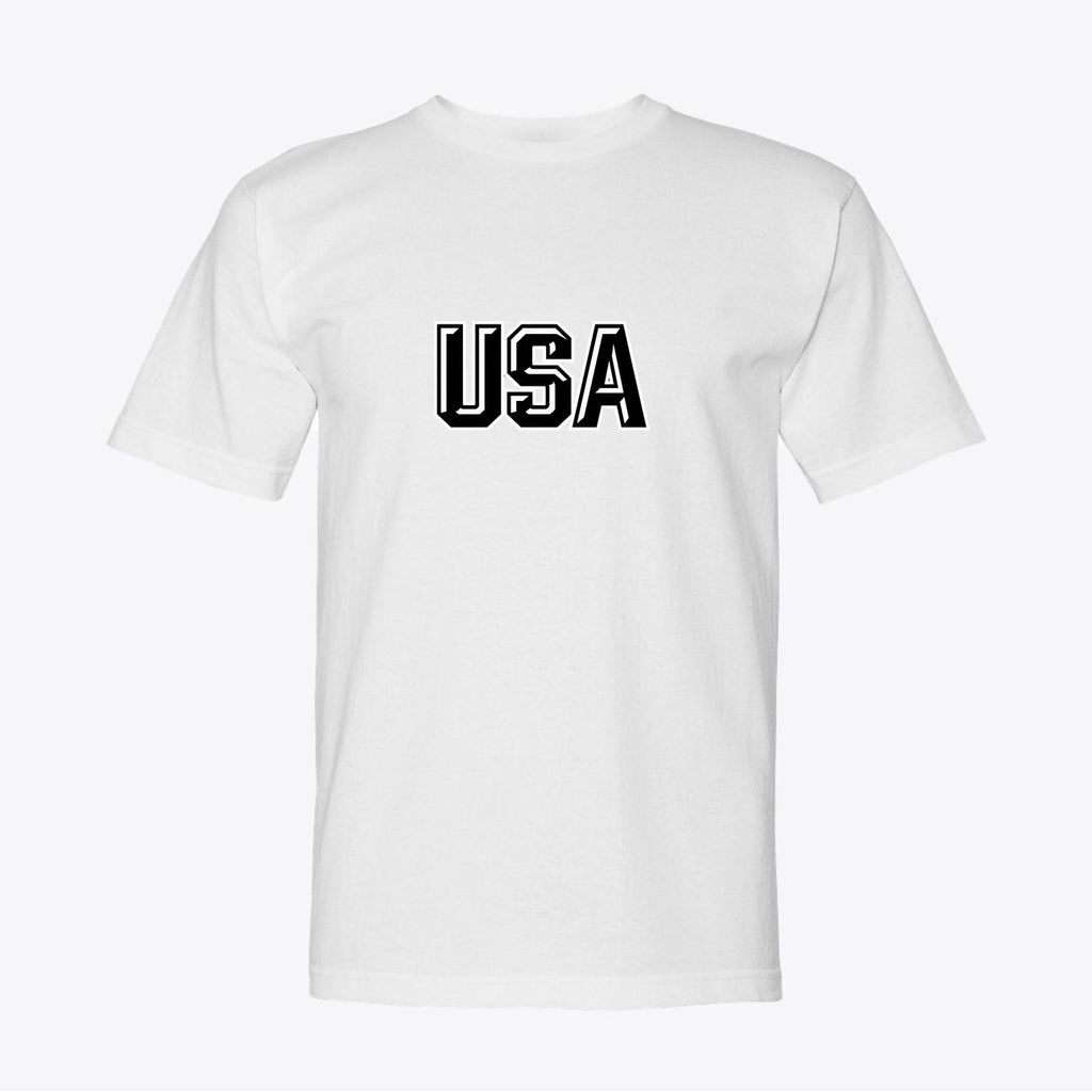 Heritage USA Eagle Graphic Tee 100% American Made Heritage USA Eagle Tee – Athletic Patriotic Shirt – Union Sewn Unisex - My Maga Swag