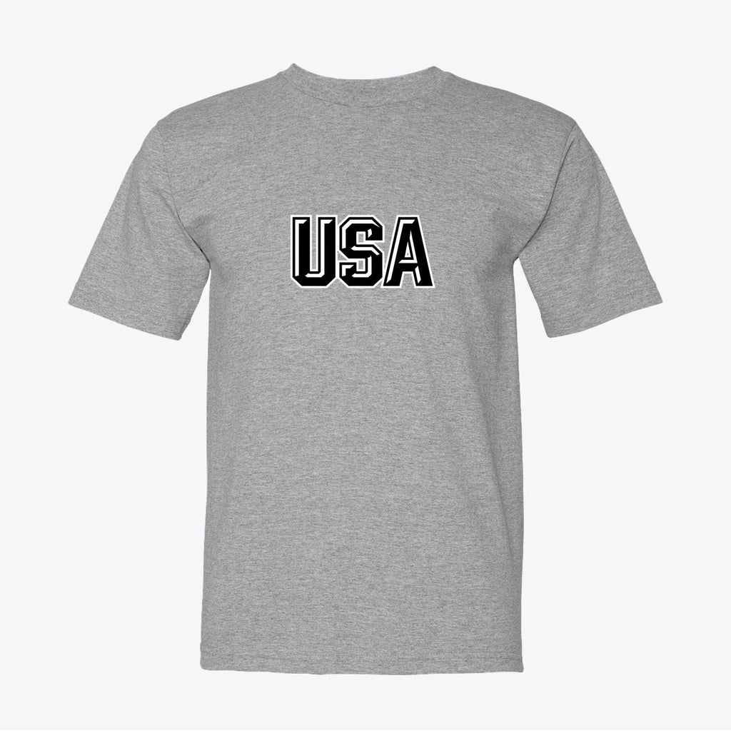 Heritage USA Eagle Graphic Tee 100% American Made Heritage USA Eagle Tee – Athletic Patriotic Shirt – Union Sewn Unisex - My Maga Swag