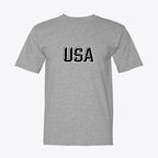 Heritage USA Eagle Graphic Tee 100% American Made Heritage USA Eagle Tee – Athletic Patriotic Shirt – Union Sewn Unisex - My Maga Swag