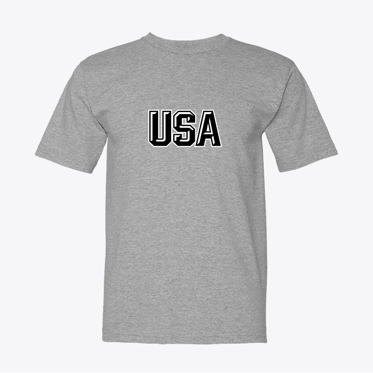 Heritage USA Eagle Graphic Tee 100% American Made Heritage USA Eagle Tee – Athletic Patriotic Shirt – Union Sewn Unisex - My Maga Swag